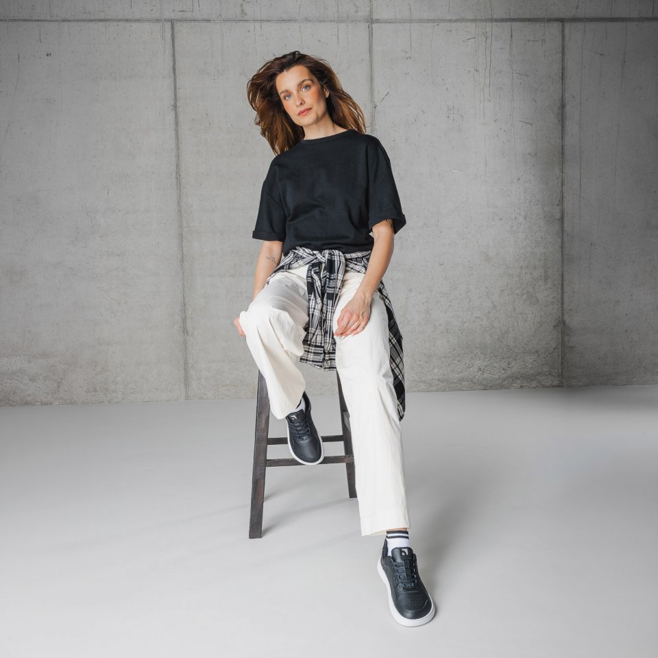 Barefoot Sneakers Barebarics Zing - Black & White