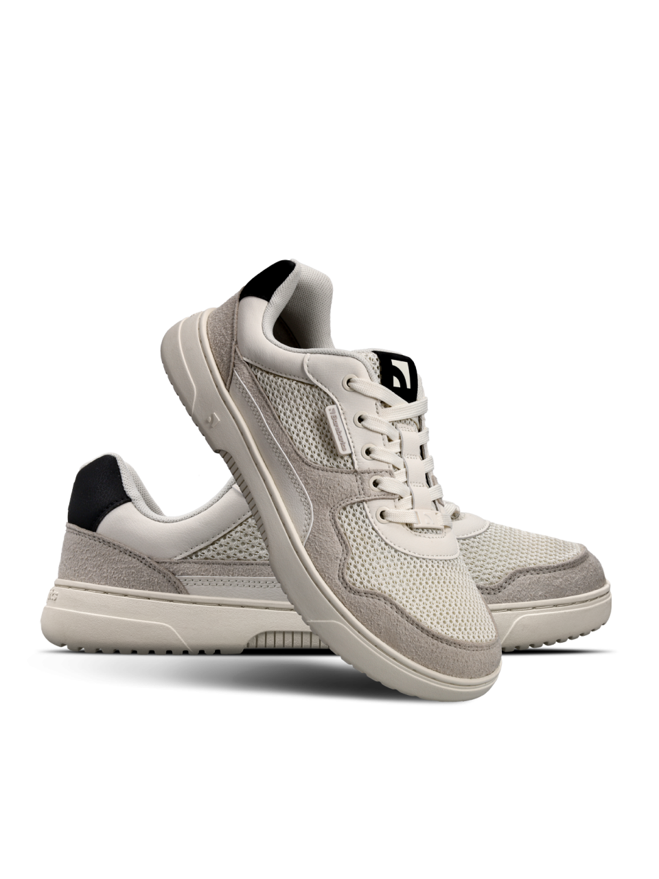 Barefoot Sneakers Barebarics Zing - Fresh - White & Beige