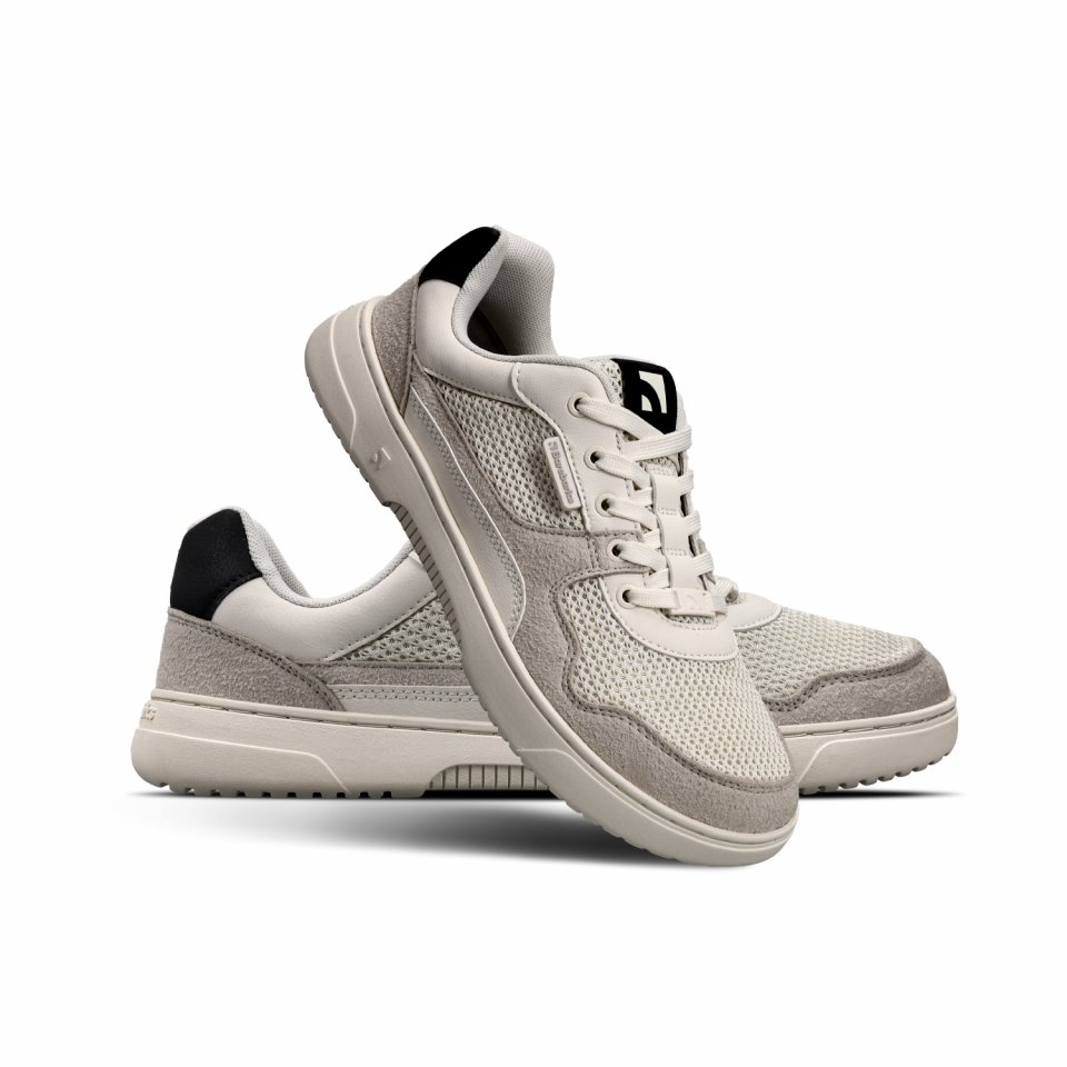 Barefoot Sneakers Barebarics Zing - Fresh - White & Beige