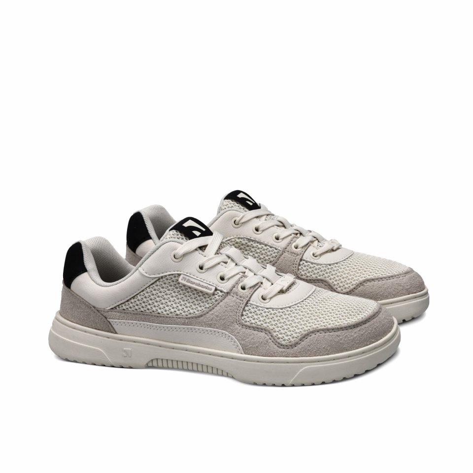 Barefoot Sneakers Barebarics Zing - Fresh - White & Beige