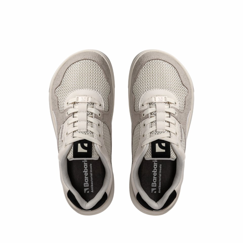 Barefoot Sneakers Barebarics Zing - Fresh - White & Beige