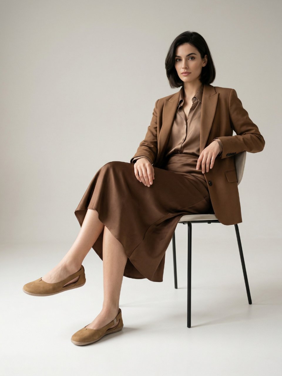 Barefoot baleríny Be Lenka Bellissima 3.0 - Toffee Brown