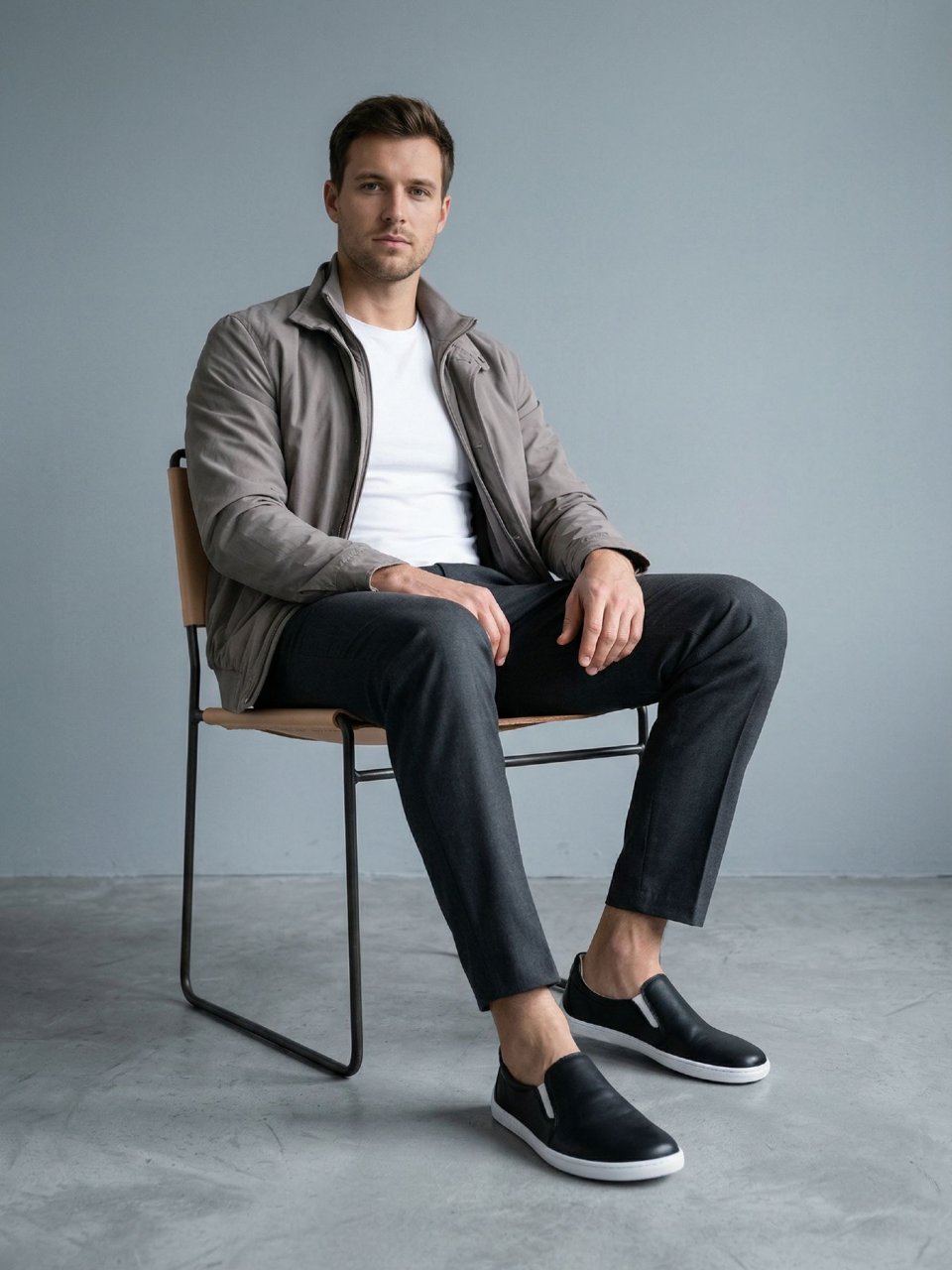 Barefoot Sneakers - Be Lenka Eazy Neo - Black & White