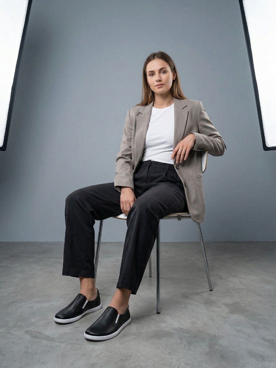 Barefoot Sneakers - Be Lenka Eazy Neo - Black & White