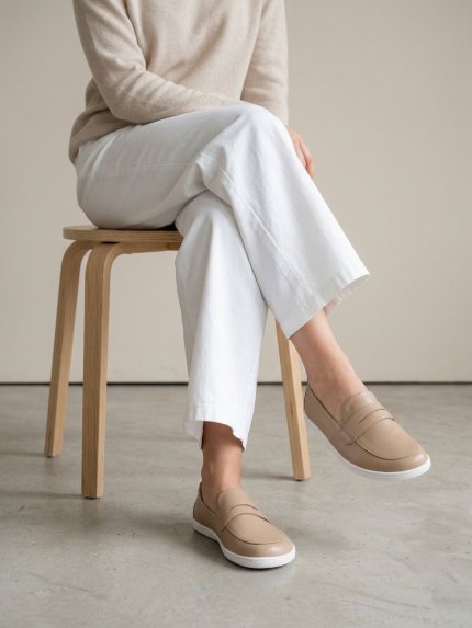 Barefoot Mocassini Be Lenka Buena - Latte Brown