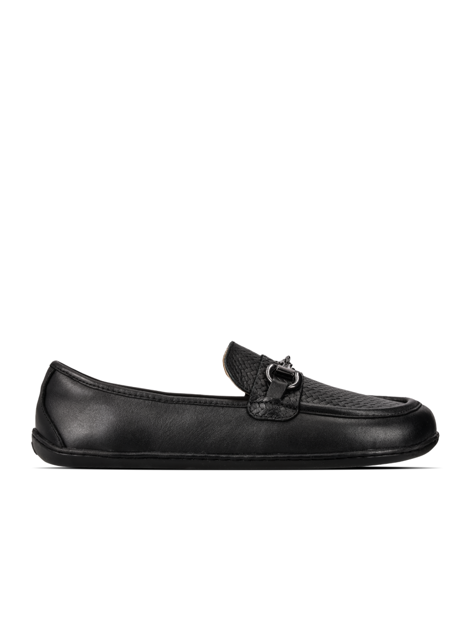Barefoot mokasíny Be Lenka Divella - Black & Gunmetal