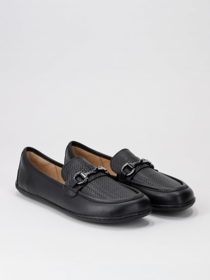 Barefoot mokasíny Be Lenka Divella - Black & Gunmetal
