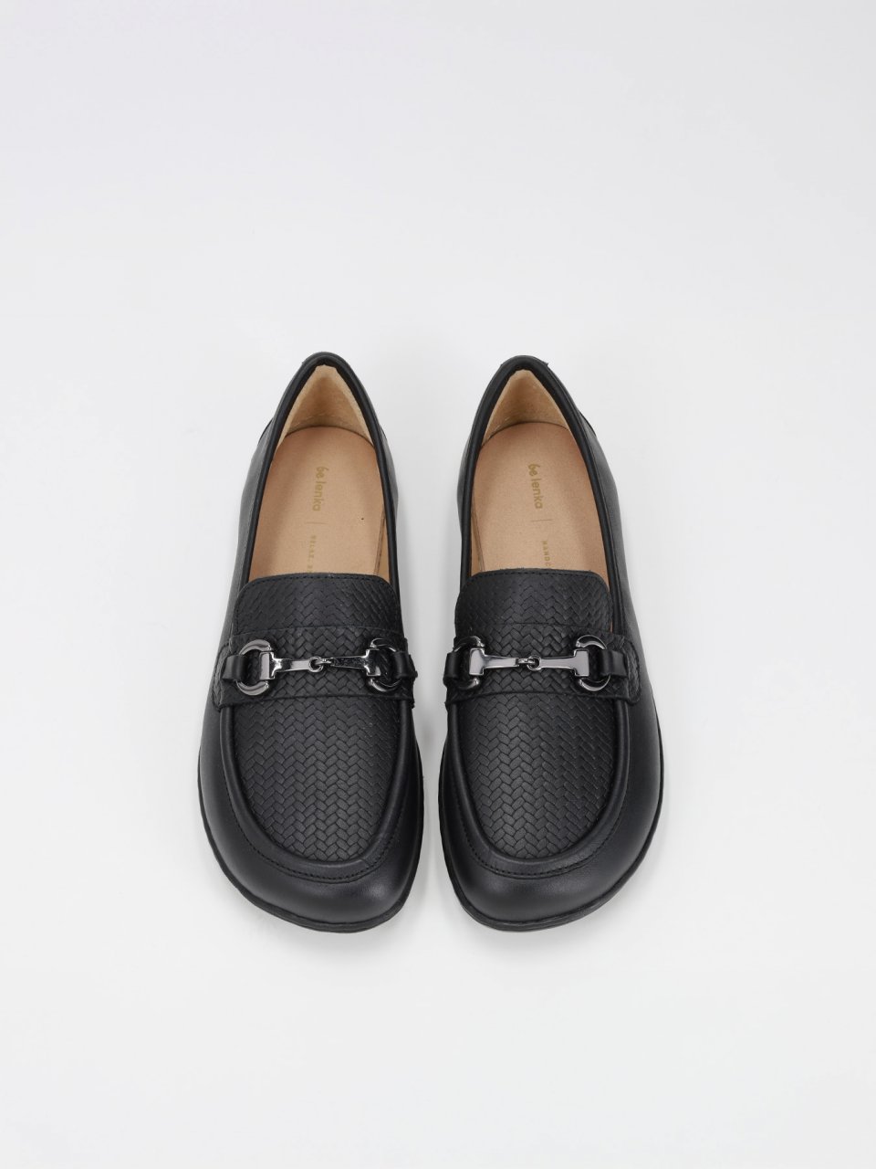 Barefoot mokasíny Be Lenka Divella - Black & Gunmetal