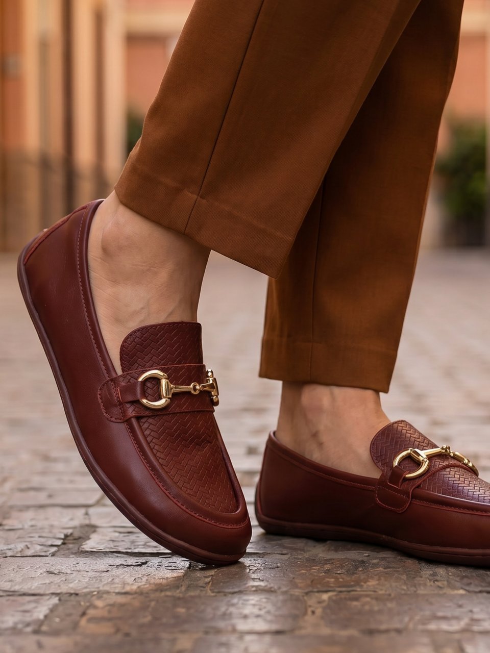 Barefoot Moccasins Be Lenka Divella - Burgundy
