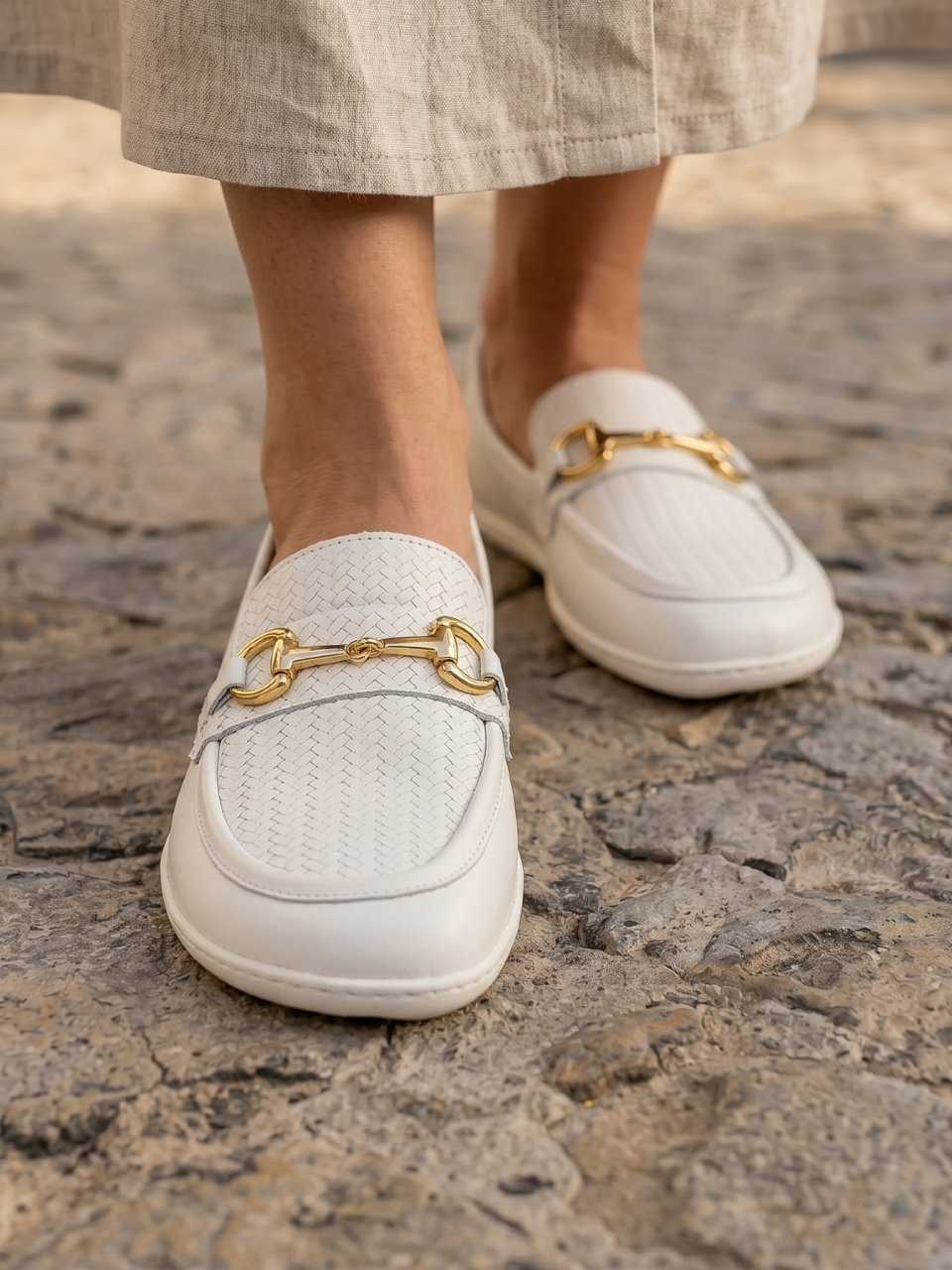 Barefoot Moccasins Be Lenka Divella - Off - White