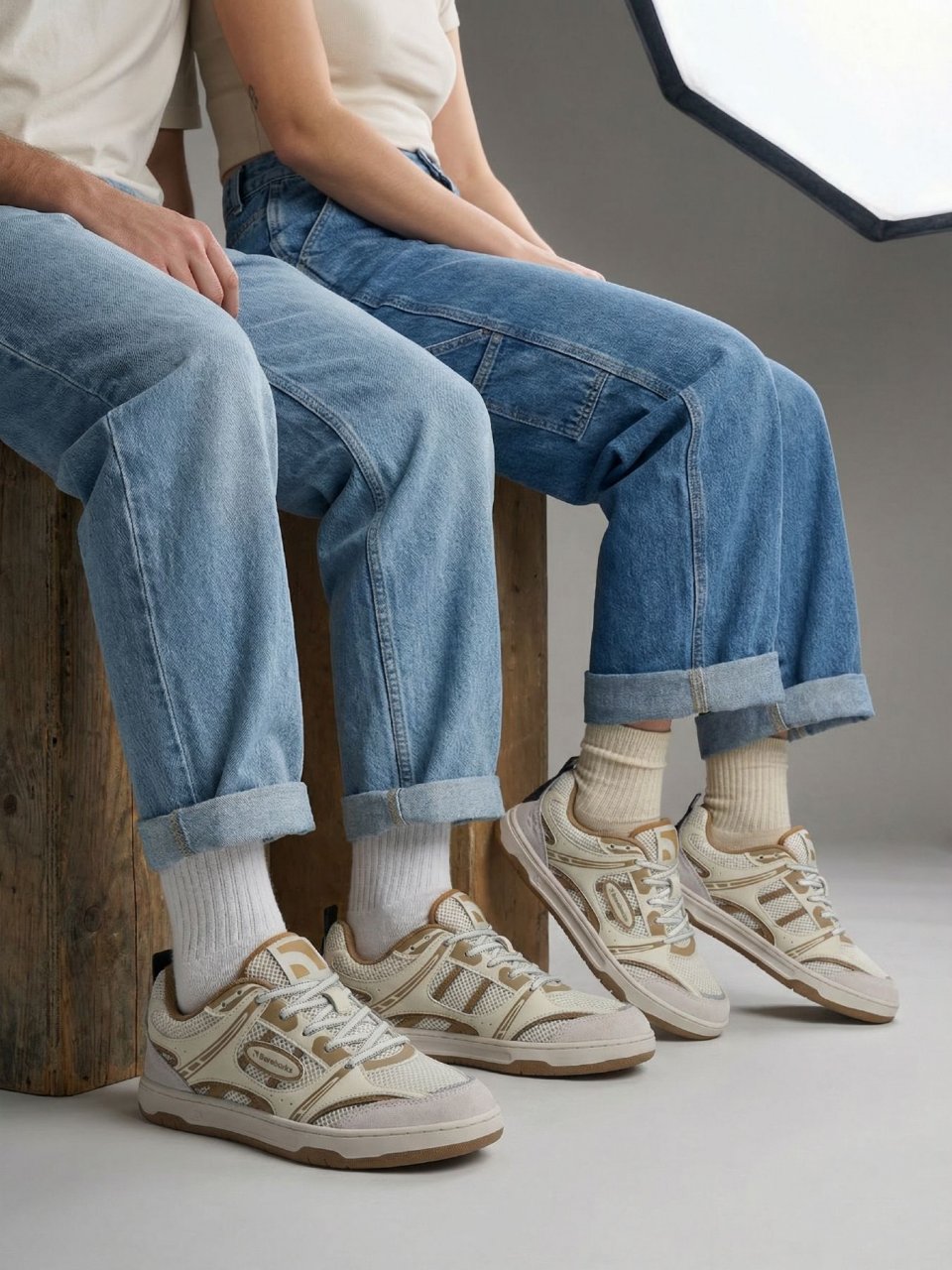 Barefoot Sneakers Barebarics Dropsta - Beige