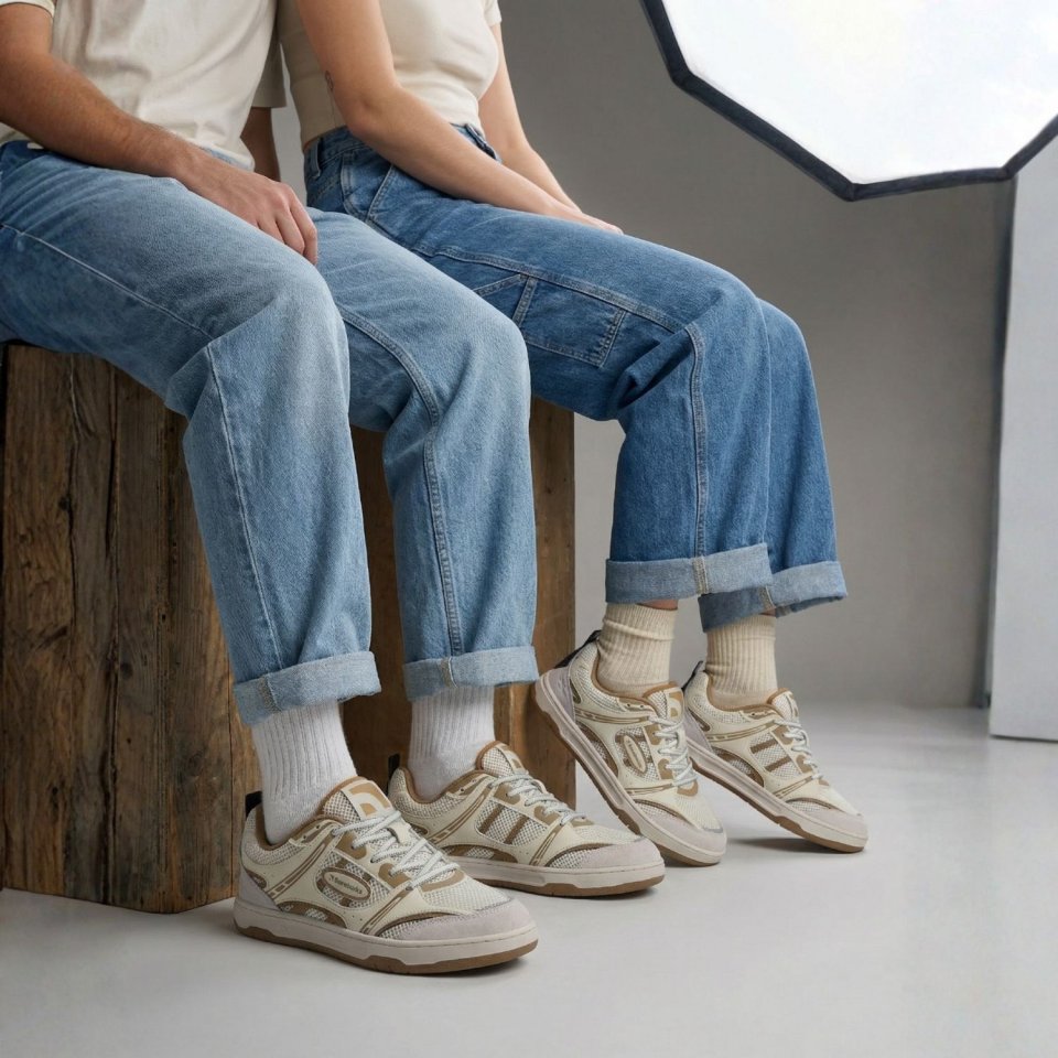 Barefoot Sneakers Barebarics Dropsta - Beige