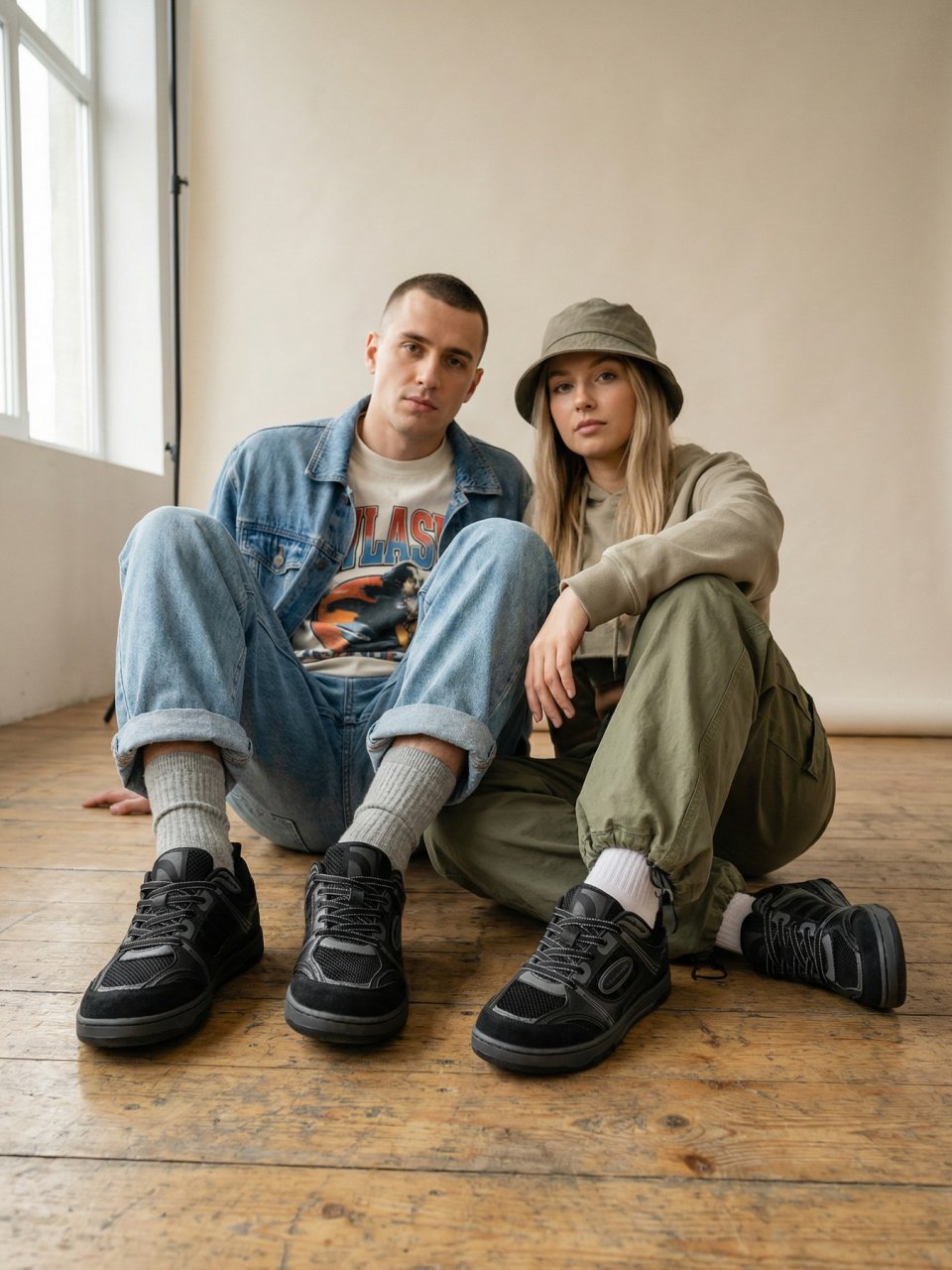 Barefoot Sneakers Barebarics Dropsta - Black