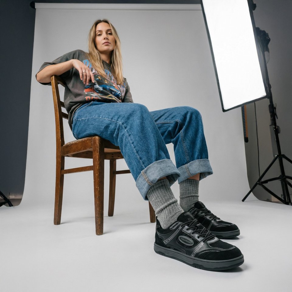 Barefoot Sneakers Barebarics Dropsta - Black