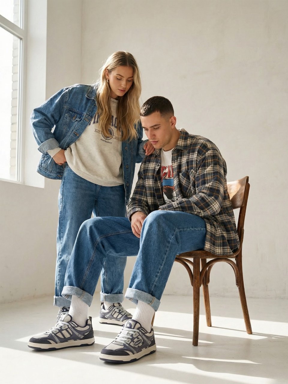 Barefoot baskets Barebarics Dropsta - Blue & Silver