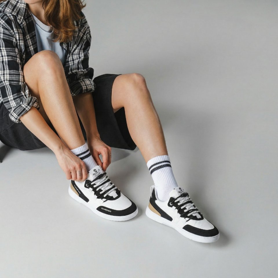 Sneakers Barefoot Barebarics Revive X Sea Shepherd - Orca