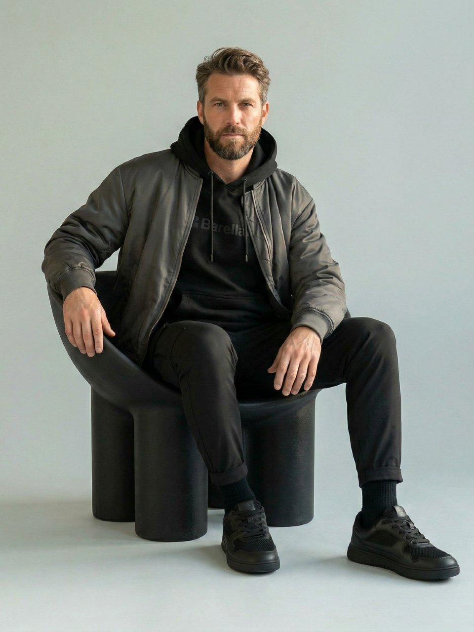 Barefoot Sneakers Barebarics Zing - Fresh - All Black