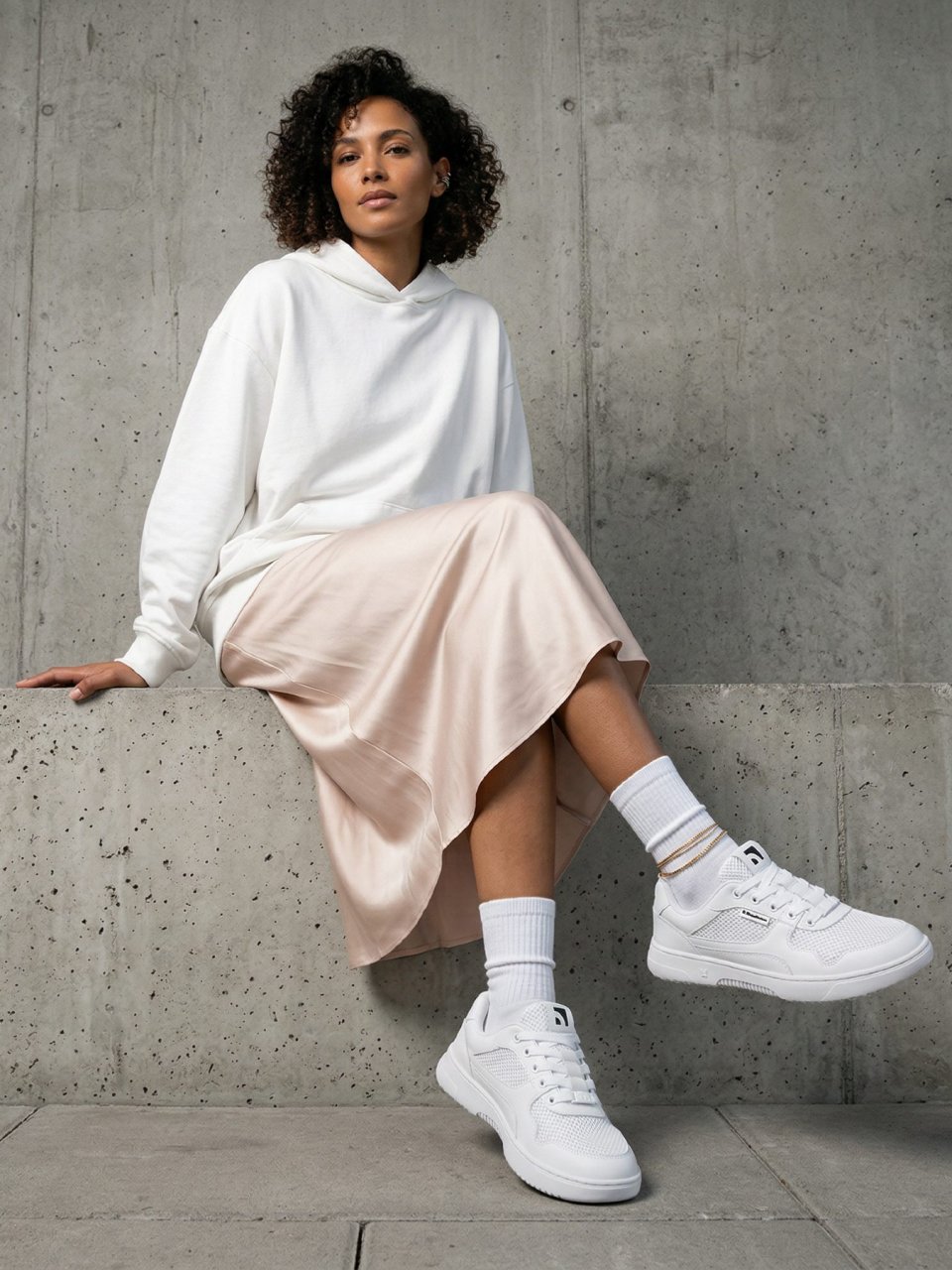 Barefoot Sneakers Barebarics Zing - Fresh - All White