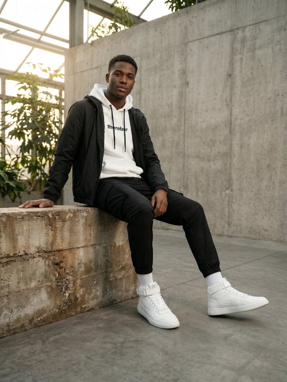 Barefoot Sneakers Barebarics Zing - High Top - All White