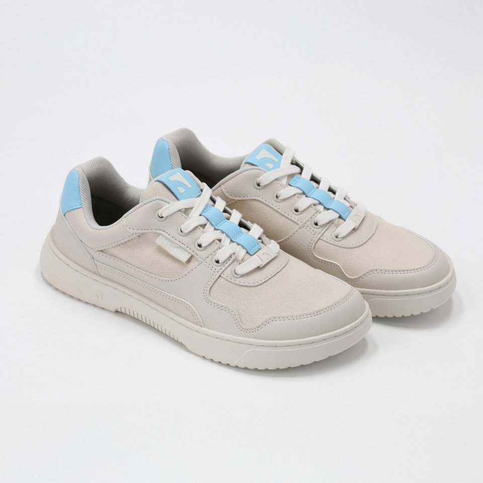 Barefoot Sneakers Barebarics Zing - Off-White & Blue