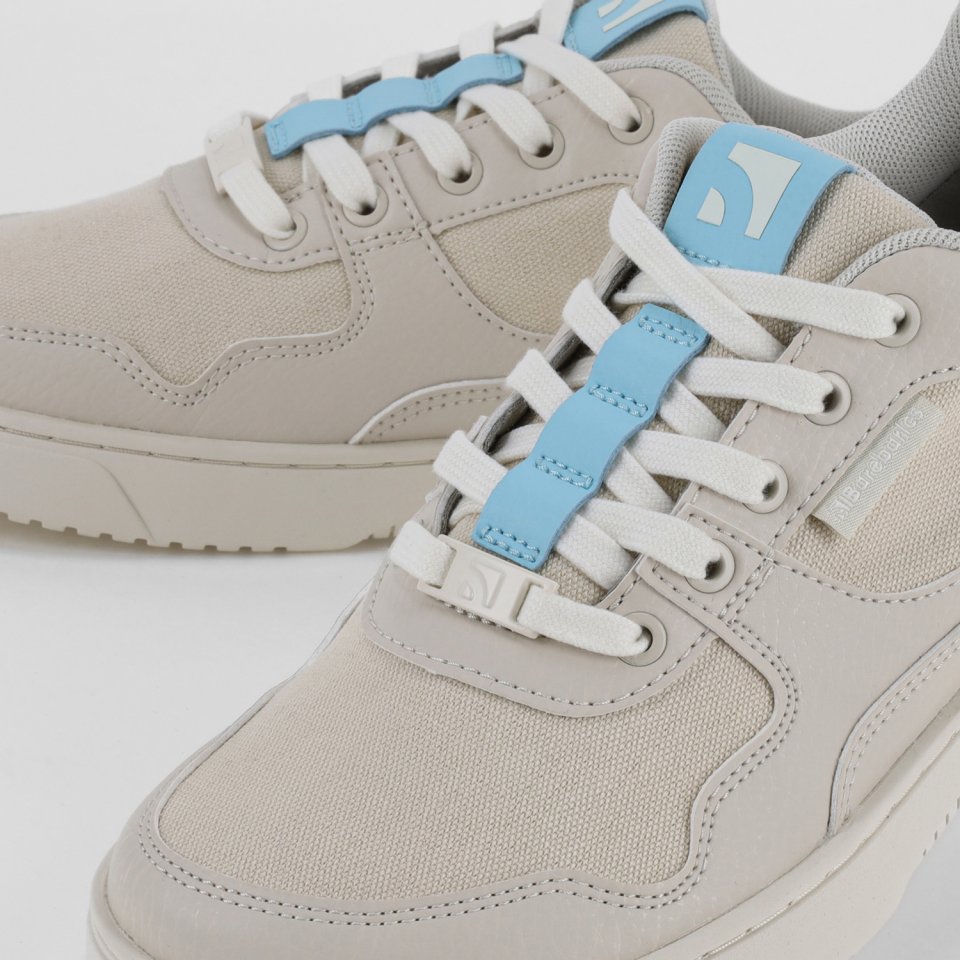 Barefoot Sneakers Barebarics Zing - Off-White & Blue