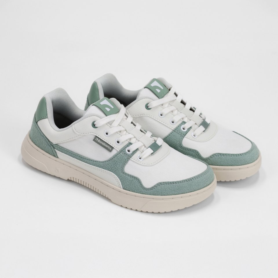 Barefoot Sneakers Barebarics Zing - White & Green