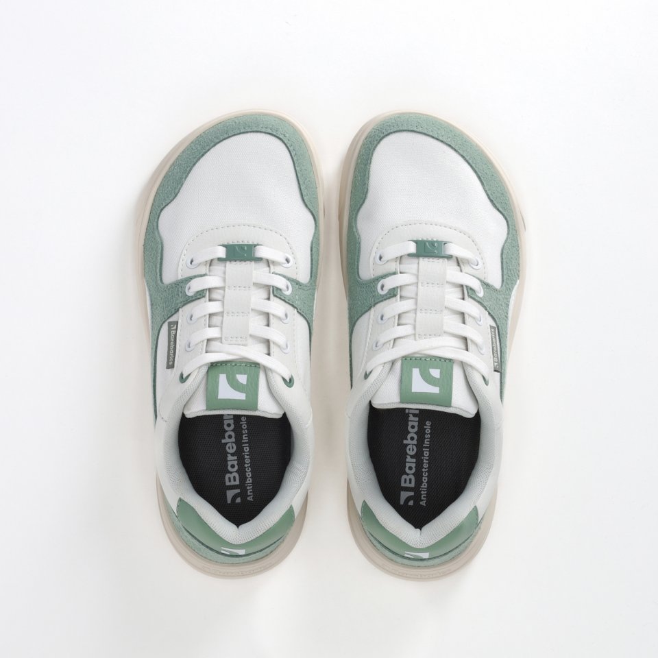 Barefoot Sneakers Barebarics Zing - White & Green