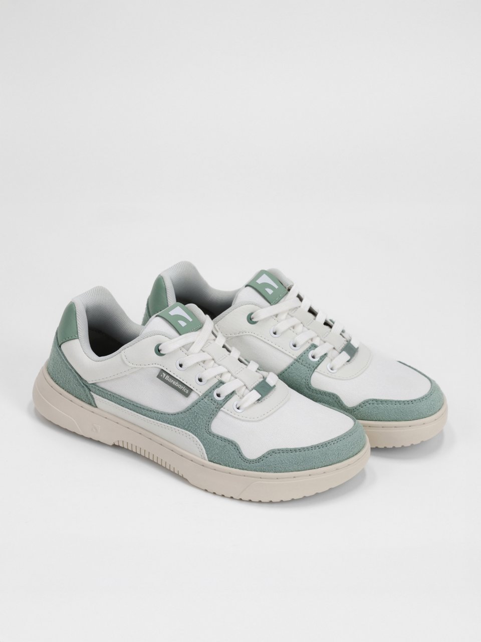 Barefoot Sneakers Barebarics Zing - White & Green