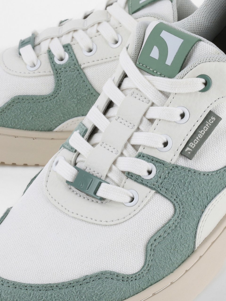 Barefoot Sneakers Barebarics Zing - White & Green