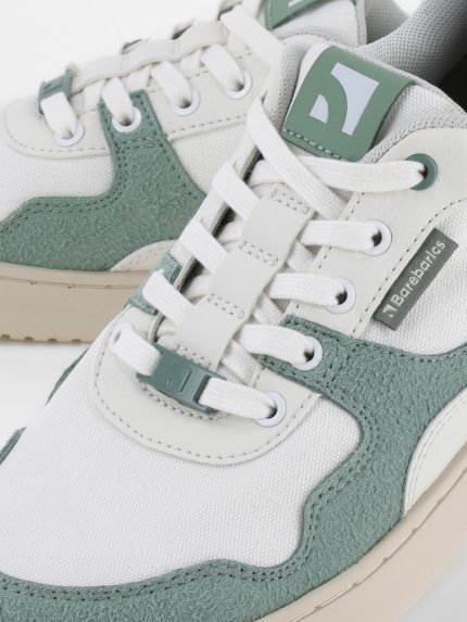 Barefoot Sneakers Barebarics Zing - White & Green