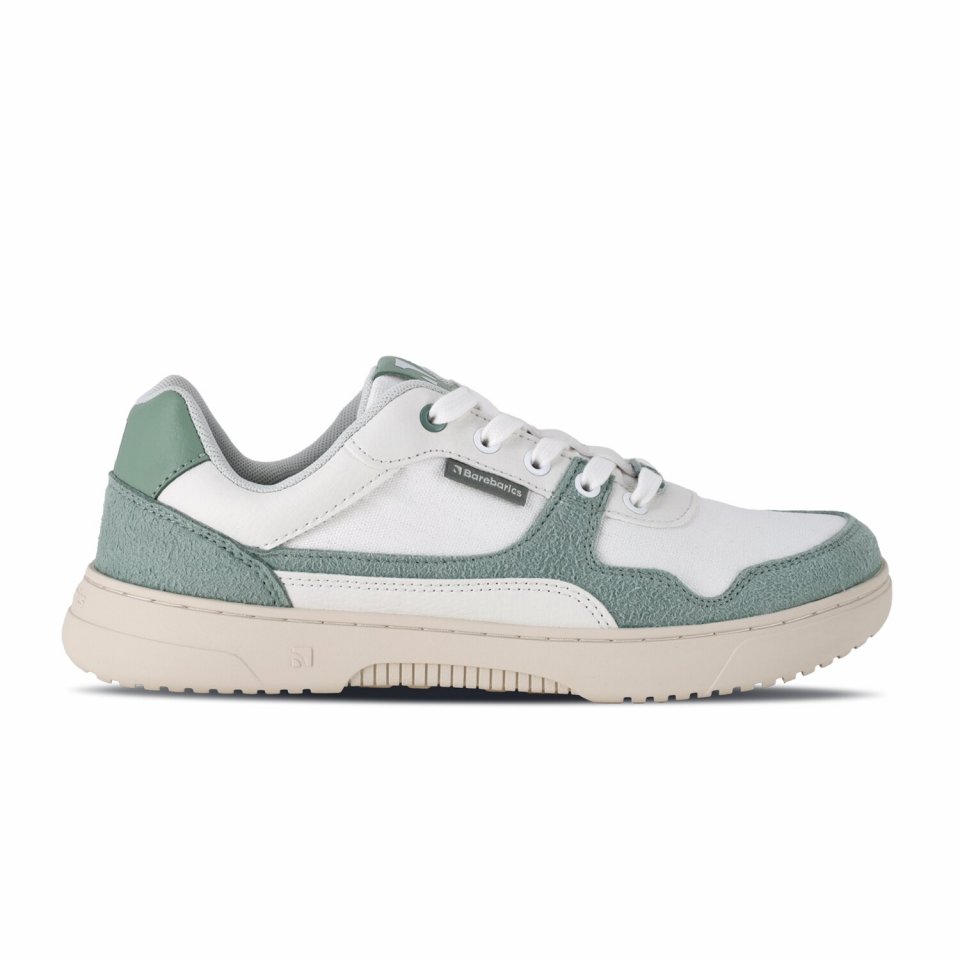 Barefoot Sneakers Barebarics Zing - White & Green