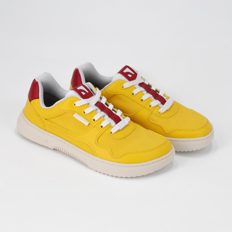 Barefoot Sneakers Barebarics Zing - Yellow & Red