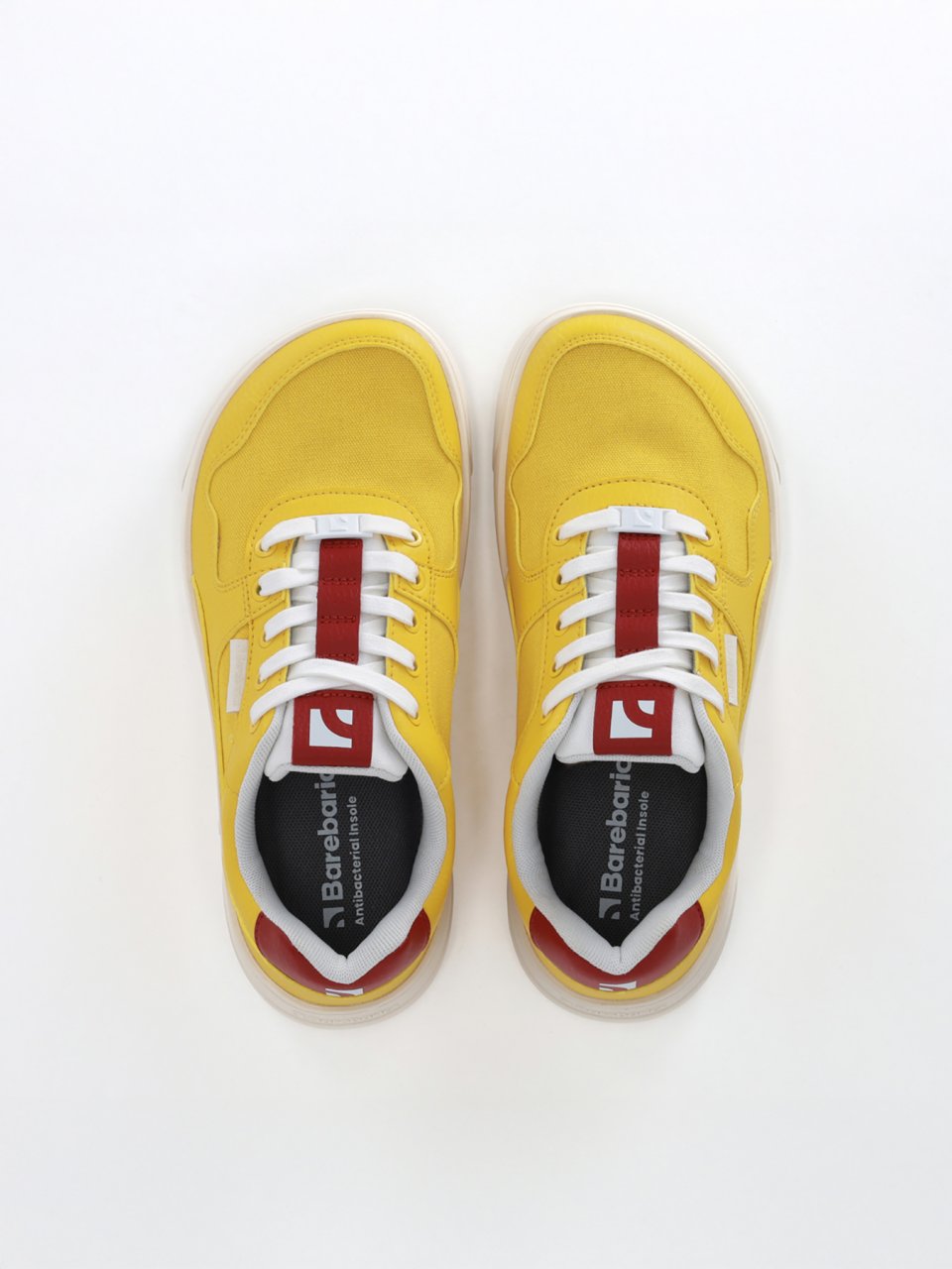 Barefoot Sneakers Barebarics Zing - Yellow & Red