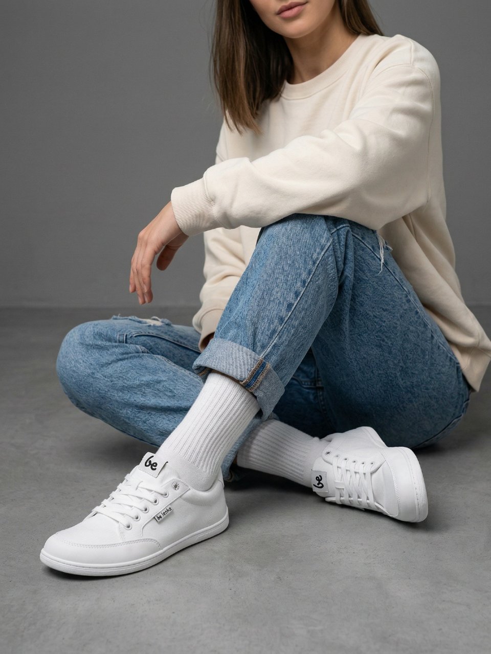 Barefoot tenisky Be Lenka Rebound - All White