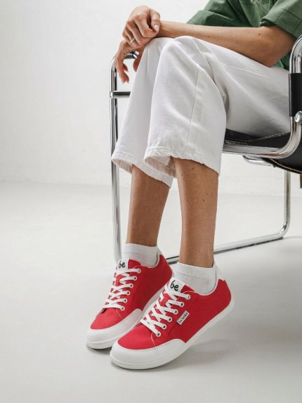 Barefoot scarpe Be Lenka Rebound - Red & White