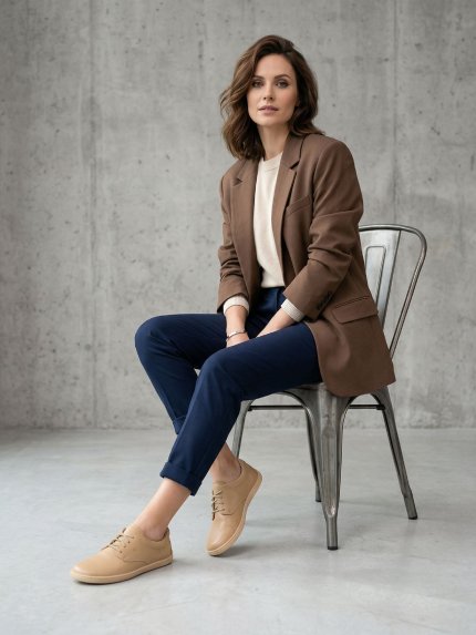 Barefoot cipő Be Lenka Cityscape - Salted Caramel Brown