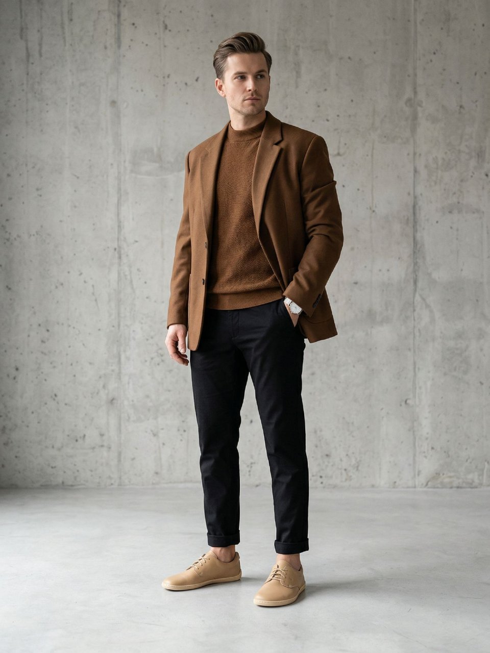 Barefoot chaussures Be Lenka Cityscape - Salted Caramel Brown