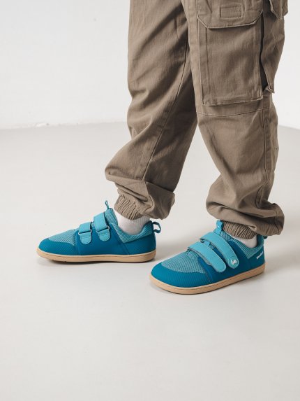 Detské barefoot tenisky Be Lenka Bounty Junior - Aqua