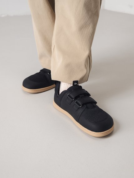 Kinder Barfuß Sneakers Be Lenka Bounty Kids - Black