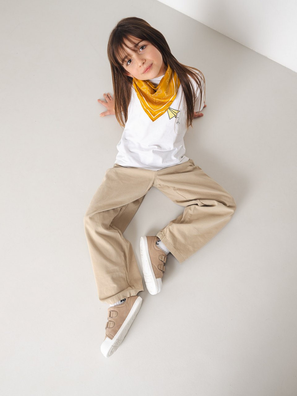 Kinder Barfuß Sneakers Be Lenka Canvi Kids - Light Brown