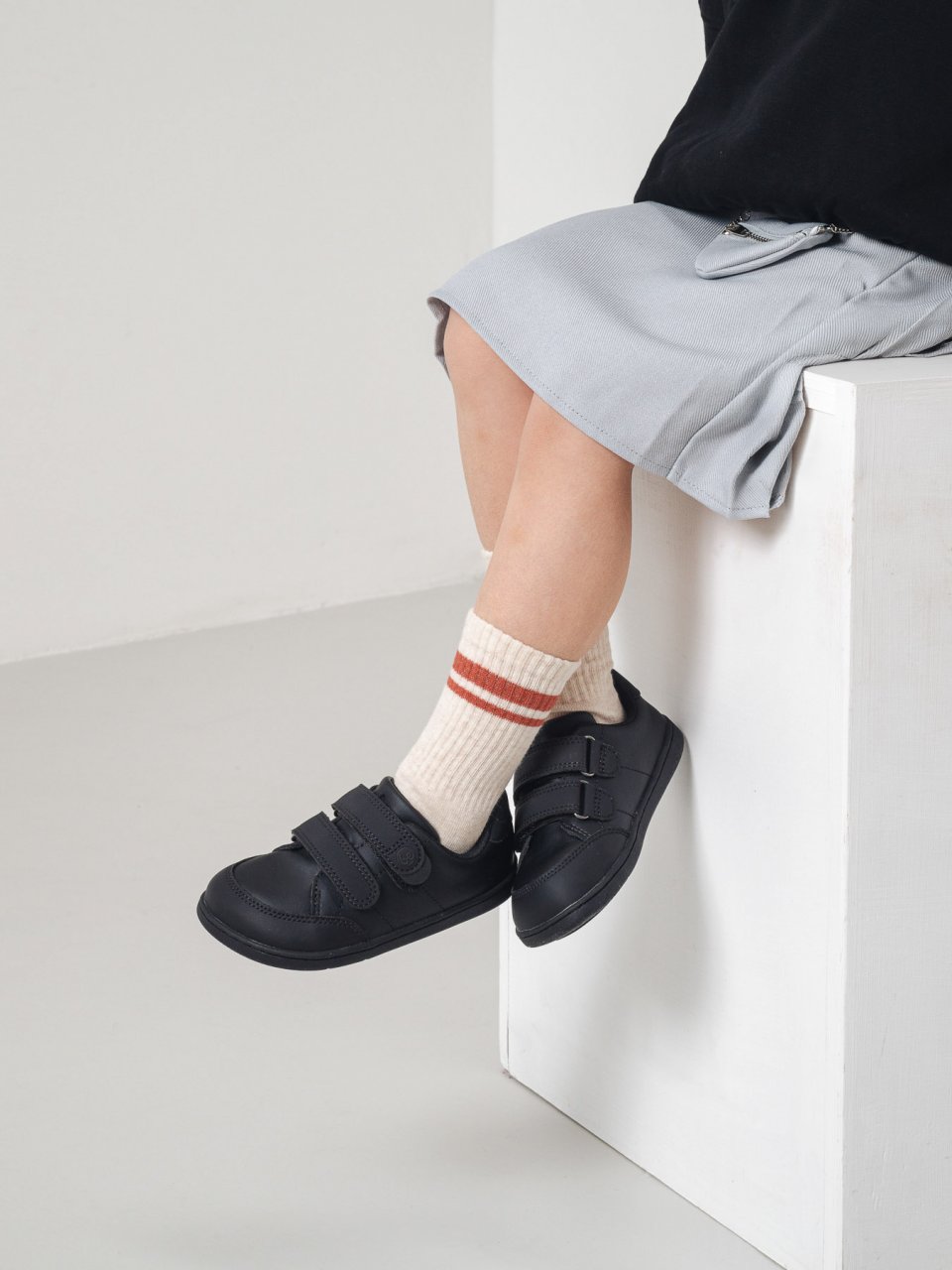 Baskets enfants barefoot Be Lenka Energise Preschool - All Black
