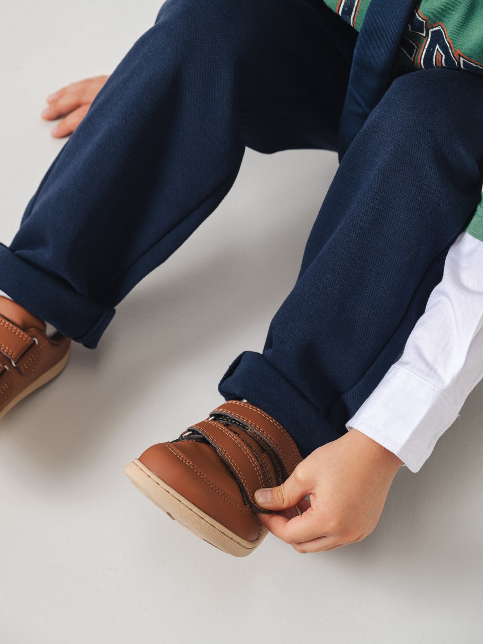 Detské barefoot tenisky Be Lenka Energise Preschool - Brown