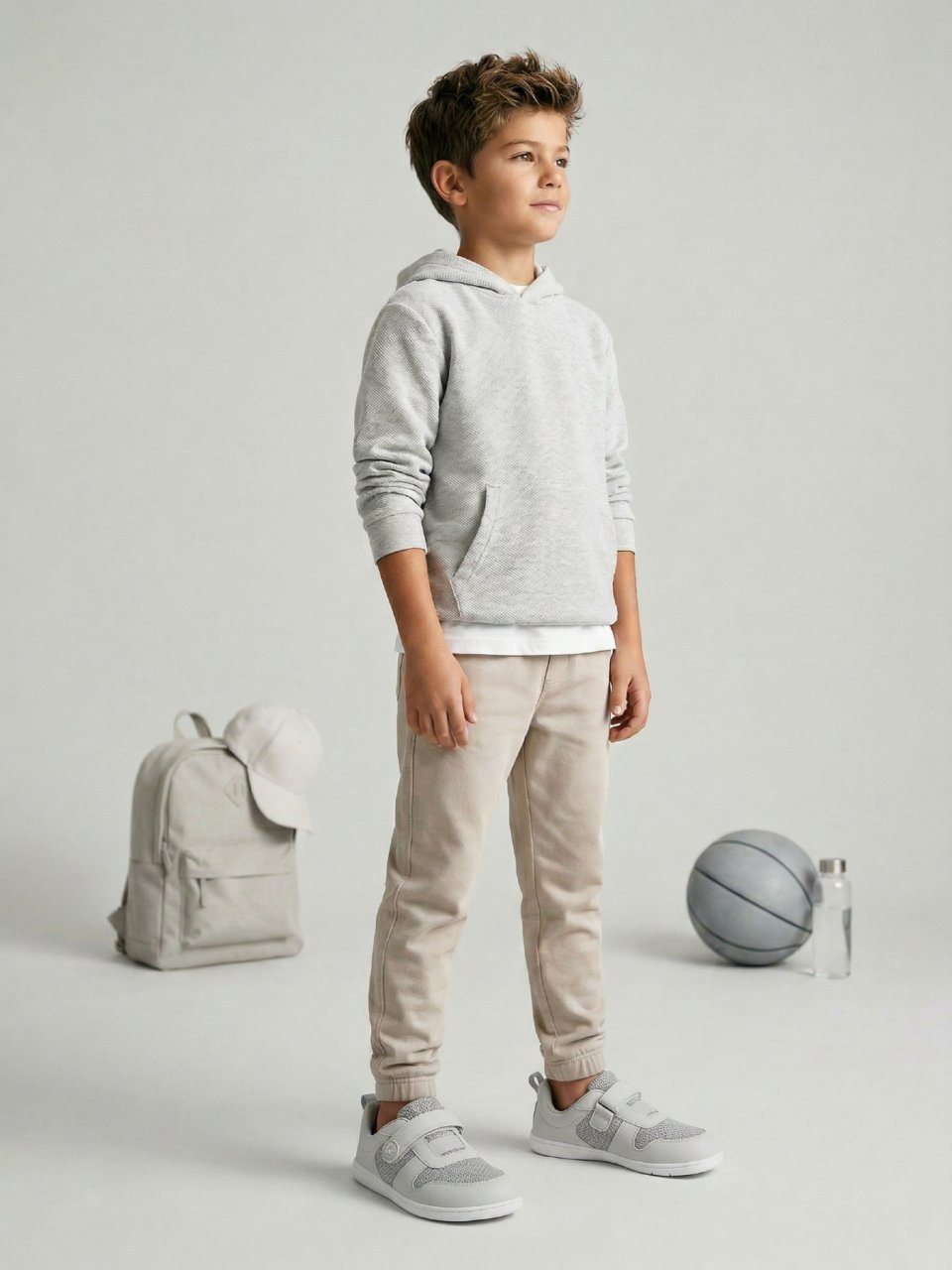 Gyermek Barefoot tornacipők Be Lenka Glade Kids - Light Grey