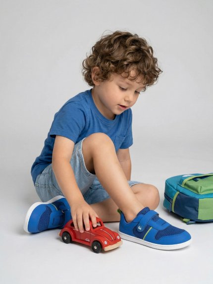 Baskets enfants barefoot Be Lenka Glade Preschool - Blue & Green