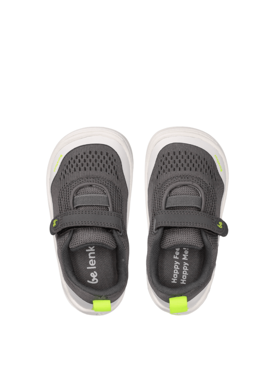 Kids Barefoot Sneakers Be Lenka Nubo Preschool - Grey