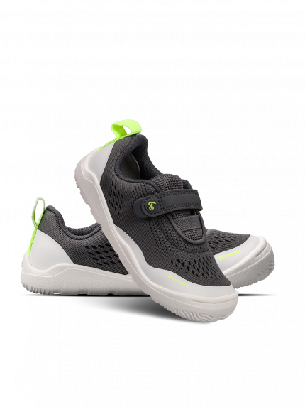 Kids Barefoot Sneakers Be Lenka Nubo Preschool - Grey