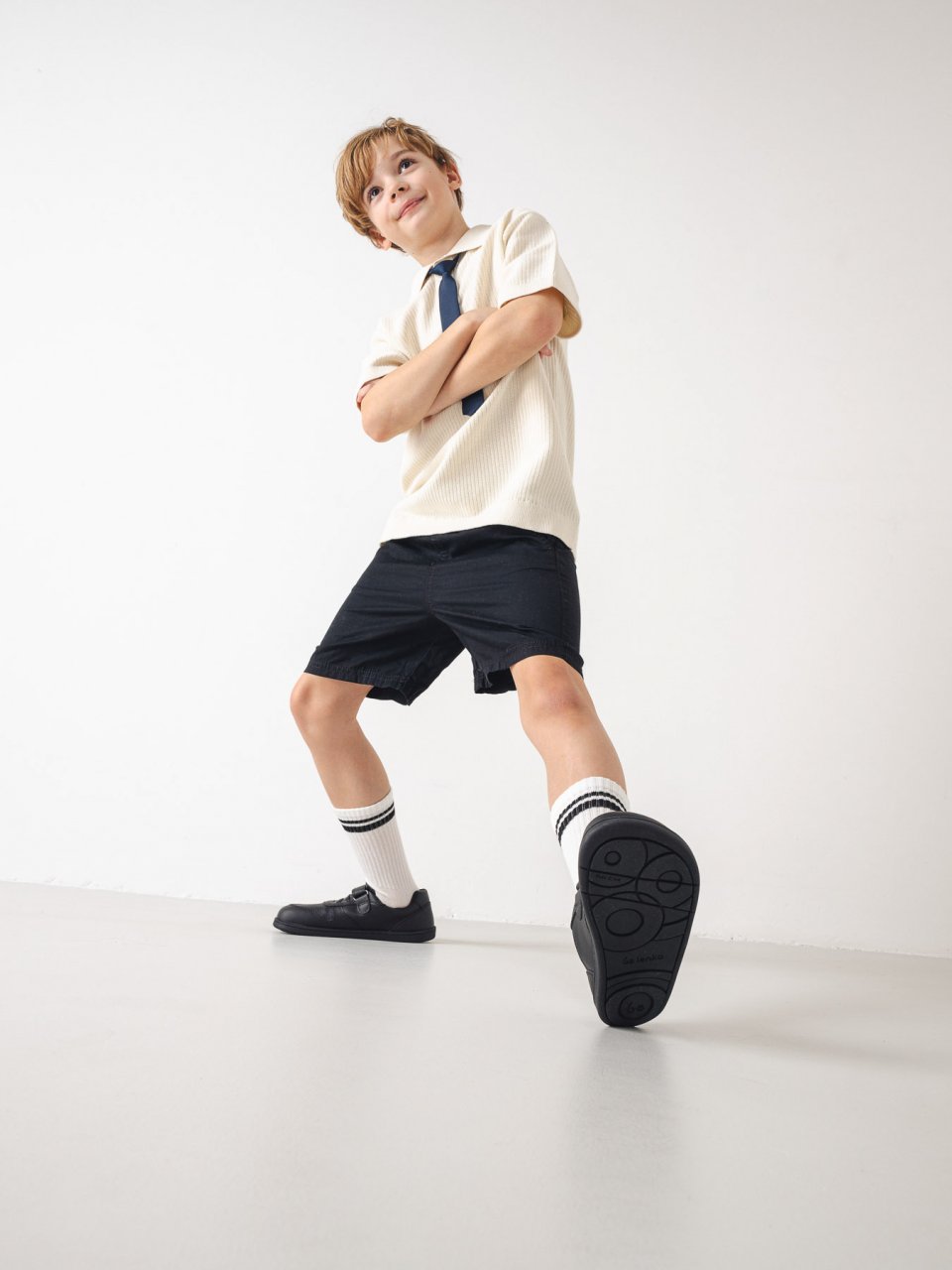 Kids barefoot sneakers Be Lenka Scoot Junior - All Black