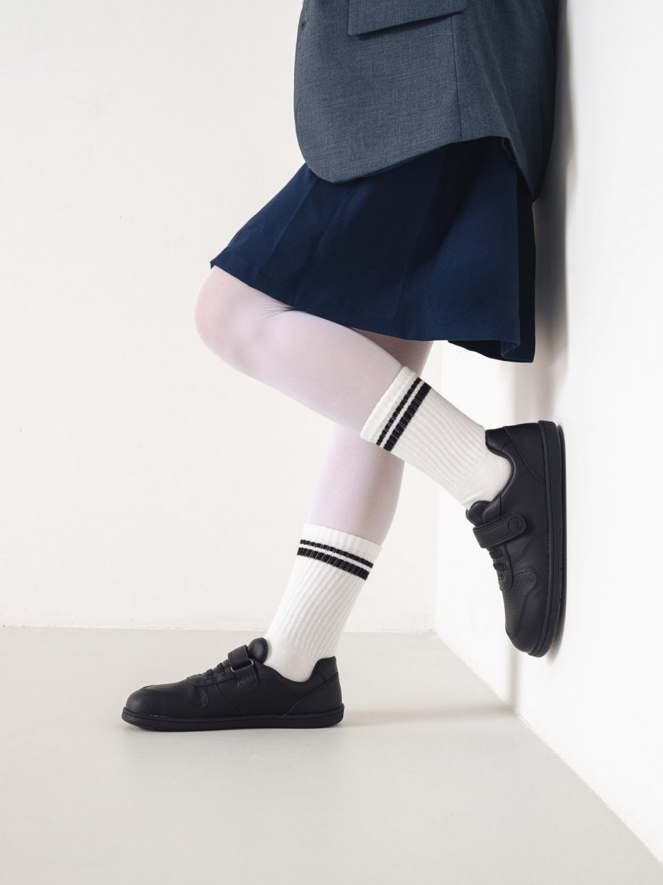Kids barefoot sneakers Be Lenka Scoot Junior - All Black