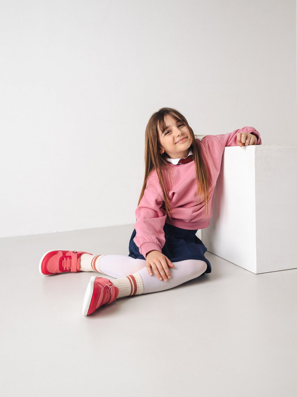 Kinder Barfuß Sneakers Be Lenka Scoot Kids - Light & Dark Pink