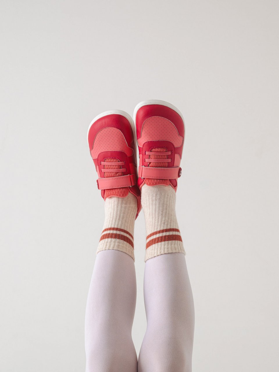 Kinder Barfuß Sneakers Be Lenka Scoot Kids - Light & Dark Pink